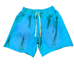 Wholesale Price Custom Made <b>Men</b> Acid Wash <b>Shorts</b> Summer <b>Shorts</b> Active Wear Blank Quick Dry Jogging <b>Vintage</b> Acid Washed <b>Shorts</b> - Product Image 2