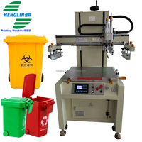 Máquina de impresión de pantalla de seda de vacío semiautomática, electrónica, HT-5070FVE, para teclado de ordenador, papel de película de papel/PCB