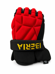 ถุงมือลาครอส IBERIA Professional Embossed  บุโฟมโพลีเอสเตอร์/EVA ป้องกันการกระแทก สำหรับผู้ชาย เด็ก วัยรุ่น นักกีฬา  ชุดอุปกรณ์กีฬาแบบทีมสั่งทำพิเศษ - Product Image 2
