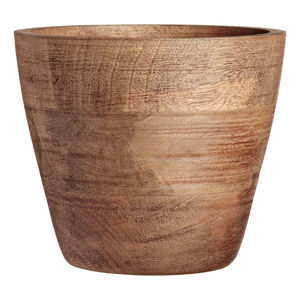 Pot de fleurs en bois massif artisanal moderne pour plantes d'intérieur, décoration de table, pot de fleurs en bois décoratif pour plantes d'intérieur, décoration de la maison - Product Image 6