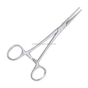 Pinces à artères droites et courbées Coller-Crile en acier inoxydable A-1 VERITAS Instruments |   porte-aiguille - Product Image 5