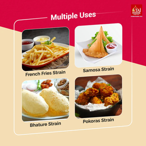 Nouvel arrivage : Écumoire à fil plat SS avec manche en bois et maille renforcée – Ustensile de cuisine, cuillère écumoire - Product Image 6