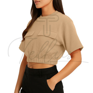 Top Corto para Mujer, Ropa de Moda, Nuevo Estilo, Camisetas Cortas para Mujer, Más Vendidas - Product Image 4
