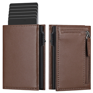 Cartera para Hombre, Producto de Moda Premium, Personalizada, de Cuero de Alta Calidad, Suministro Directo de Fábrica, Ligera, Duradera y Delgada - Product Image 1