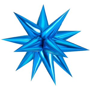 Лидер продаж, разноцветные радужные алюминиевые воздушные шары из фольги размером 22 дюйма, 4D, взрывная звезда, день рождения, Рождественская Пасхальная вечеринка, праздник - Product Image 6