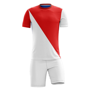 Ensemble de maillots de football personnalisés unisexes avec impression par sublimation, en polyester respirant à 100 %, uniforme de football et de baseball, impression par transfert thermique - Product Image 1