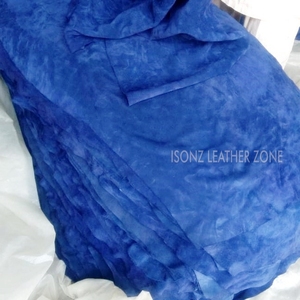 ISONZ Leather Zone Cuir de vachette pleine fleur suédé à motif fini pour sacs à main et chaussures Modèle SS-161 5,5-6 pieds carrés - Product Image 5