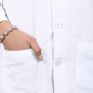 Blouse médicale à manches longues, uniforme professionnel pour médecins et infirmières, confortable pour un usage quotidien - Product Image 6