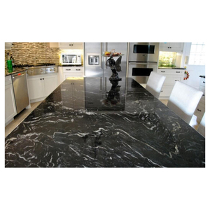 <b>Black</b> Forest Granite High-Strength <b>Polished</b> Slabs for Countertops Wall Cladding Villa & Commercial Projects - Product Image 4