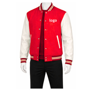 <b>Men</b> varsity <b>jacket</b> New American-style Padded Shoulder Cotton varsity <b>Jacket</b> solid Pattern custom logo printing varsity <b>jacket</b> - Product Image 2