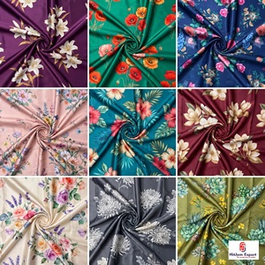 Fabricant de tissus en satin japonais imprimés, vêtements sur mesure, textiles de mariage, fournisseur en gros d'exportation - Product Image 6