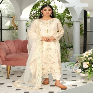 Pakistani Suits for <b>Women</b> by Designers Pakistani Salwar Kameez by Wijdan Vol MEHRAB Pakistani Dresses Indian <b>Kurta</b> Set for <b>Women</b> - Product Image 2