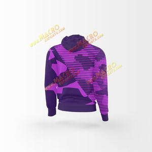 Chaqueta de Forro Polar de Poliéster Personalizable al por Mayor para Hombre, con Capucha, Estampada, Cómoda, Duradera, Informal, de Invierno, Talla XS, con Cremallera - Product Image 6