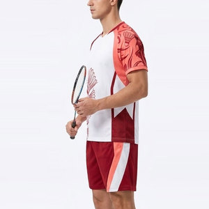 Uniforme de bádminton de entrenamiento con tela de alto rendimiento que ofrece transpirabilidad, comodidad y libertad de movimiento en la cancha. - Product Image 6