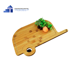 Tabla de cortar de madera de teca de alta calidad, artículo de gran venta, para utensilios de cocina, venta al por mayor de fabricante vietnamita - Product Image 1