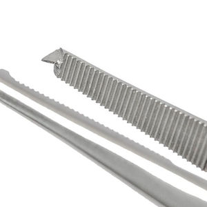 Ensemble d'instruments chirurgicaux en acier inoxydable : Pinces à refinition manuelles pour blocs de source d'énergie, instruments de base et instruments chirurgicaux à poignée générale - Product Image 4