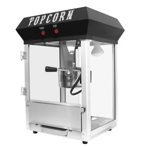 Black 4 Ounce Bar Style <b>Popcorn</b> <b>Machine</b> <b>Popcorn</b> Maker Popper - Product Image 3
