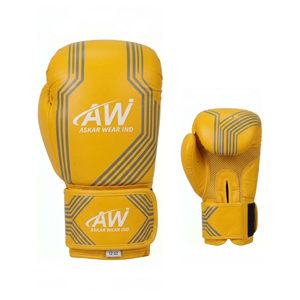Guantes de Boxeo Askar Wear Ind, 12 Oz, Cuero PU, Equipo de Entrenamiento, Cierre de Velcro, Transpirables, para Adultos - Product Image 4