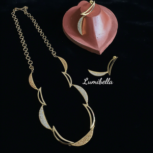 Fashion Jewelry Set 1 Gram Gold <b>Statement</b> <b>Necklace</b> - Product Image 2