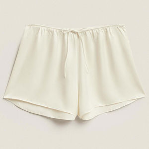 Shorts Casuales de Verano para Mujer, Talla Grande, Corte Holgado, Cintura con Cordón, Bolsillos de Poliéster, Shorts Finos de Seda de Hielo para Mujer - Product Image 5