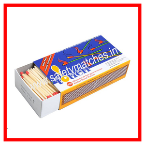 Cerillas de Seguridad para Cocina, Ecológicas, en Caja de Cerillas Impresa, Tamaño 113x65x20mm, con 200 Cerillas para Cocinar y Encender en el Hogar - Product Image 2