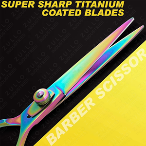 OEM Stainless Steel Barber Scissors Set Right Hand Hair Cutting Shears Professional Salon Styling <b>Tool</b> - Product Image 5