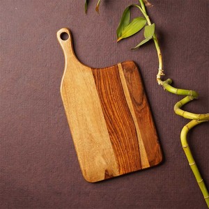 Planche à découper en bois robuste, grande planche de cuisine pour la viande, les légumes, les fruits, cuisson professionnelle - Product Image 2