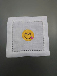 Hand embroidered coaster. European export goods. We accept orders in large quantities. - Product Image 3