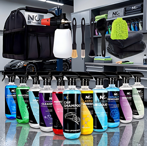 Kit <span class=keywords><strong>de</strong></span> Cuidado para <span class=keywords><strong>Lavado</strong></span> <span class=keywords><strong>de</strong></span> Autos <span class=keywords><strong>de</strong></span> 17 Piezas, Personalización <span class=keywords><strong>de</strong></span> Fábrica OEM ODM, Juego <span class=keywords><strong>de</strong></span> Detallado <span class=keywords><strong>Automotriz</strong></span>, Toalla <span class=keywords><strong>de</strong></span> Microfibra, Guante <span class=keywords><strong>de</strong></span> <span class=keywords><strong>Lavado</strong></span>, Champú para Autos - Product Image 2