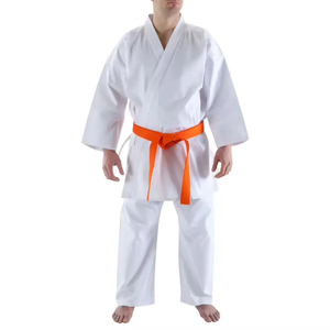 Factory Direct Custom Brand Lightweight Breathable Durable Eco-Friendly Taekwondo Gi 100% Cotton Double Weave Premium Plain Dyed - Product Image 1