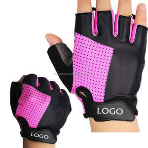 High Quality Hot Selling Heavy-Duty Fingerless Protective Gear Sports Safety Hand Protection Cycling Leather Gloves For Men - Product Image 2
