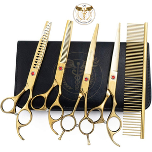 Tijeras de Peluquería para Perros y Gatos, de Acero Inoxidable, Ligeras, para Diestros, para Cortar el Pelo, Tijeras de Belleza para Mascotas - Product Image 2