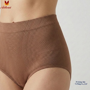 <span class=keywords><strong>Slip</strong></span> <span class=keywords><strong>Donna</strong></span> Senza Cuciture in Maglia a Costine, Intimo Invisibile con Fondo in Cotone, Modellante per Fitness, Intimo Femminile - Product Image 2