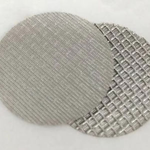 Filtro de Pantalla para Extrusora de Alta Precisión de 20-300 Micras para el Procesamiento de Fundidos de Polímeros y Paquetes de Pantallas para Reciclaje de Plástico - Product Image 1