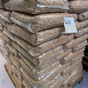 Pellets de Madera 100% Naturales Enplus A1/A2 de 6mm-8mm de Alta Calidad - Product Image 1