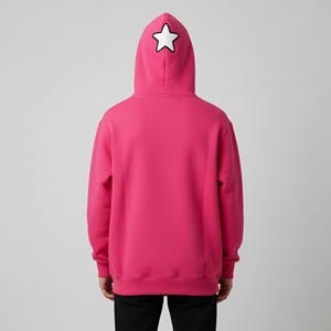 Sweat à capuche oversize premium pour homme, hiver, impression numérique, logo personnalisé, OEM/ODM, MOQ 10 pièces - Product Image 4