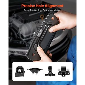 Kit di sostituzione supporti motore e trasmissione compatibile con Dodge Journey 3.6L FWD 2011-2019, set di 4 supporti motore - Product Image 6