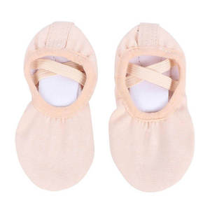 Zapatos de Ballet de Lona Suave de Media Suela, Cómodos y de Alta Calidad, Hechos en Fábrica, a Precio Económico - Product Image 3