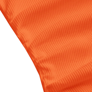 Womens Ribbed Racerback Tank <b>Top</b> Sleeveless Slim Fit Stretch Knit <b>Camisole</b> Casual Summer Soft Breathable Daily Wear Orange - Product Image 5
