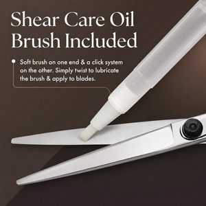 NYBL-55 5.5inch Straight <b>Left</b>-<b>handed</b> <b>Scissors</b> JAPAN 440C Sharp 58-59HRC Hardness Stainless Steel Handle Barber Shears Hair 28 - Product Image 4