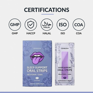 ODM&OEM แผ่นอมช่วยการนอนหลับ เมลาโทนิน แกบา 30 แผ่น อาหารเสริม - Product Image 4