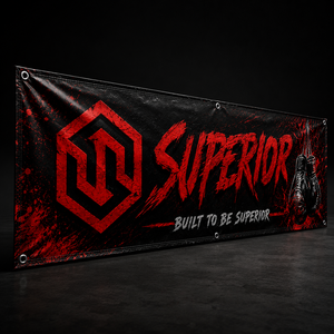Bandera de Vinilo Premium para Ring de Boxeo con Impresión Personalizada a Todo Color, Bandera Lateral para Ring de Boxeo de Alta Calidad - Product Image 1