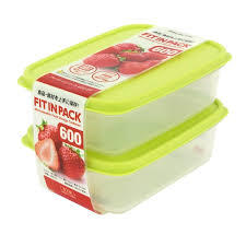 Contenitore per alimenti verde 600 2P - Product Image 1