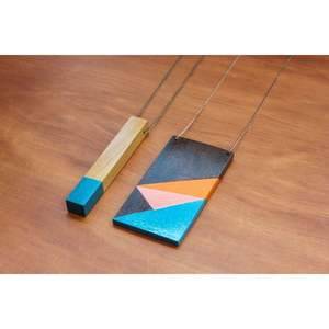 สร้อยคอไม้ธรรมชาติสไตล์วินเทจสำหรับผู้หญิง เครื่องประดับสุดหรู - Product Image 6