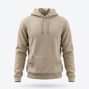 Sweat-shirt à capuche en molleton épais unisexe, décontracté, avec capuche réglable et poche kangourou sur le devant - Product Image 1