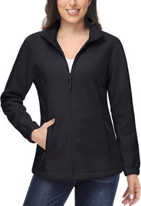 Men's <b>Black</b> <b>Fleece</b> Puffer <b>Jacket</b> Hooded Stand Collar Zipper Closure Breathable Windproof Streetwear Winter Wear Regular Front - Product Image 6