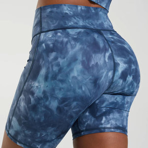 Shorts de sublimation pour femmes, taille élastique, tissu doux, décontractés, pour l'été, la détente et le fitness, coupe ample, ensembles de shorts, vente en gros - Product Image 2