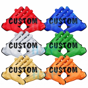 Nouveaux gants de football américain pour receveurs, vente chaude, directement de l'usine, personnalisables - Product Image 6
