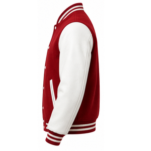 Blouson universitaire pour homme en laine, personnalisable, avec broderie de patchs, vêtements d'équipe, vente en gros, fabricant OEM ODM - Product Image 2