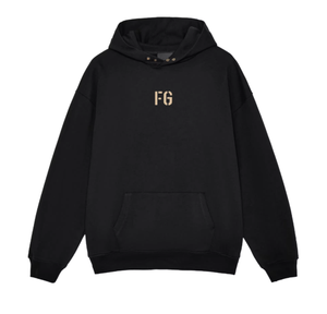 Custom Heavyweight Fleece Hoodie Set Unisex 400GSM Hip Hop <b>Pullover</b> Sweatshirt and Jogger Tracksuit Streetwear - Product Image 5
